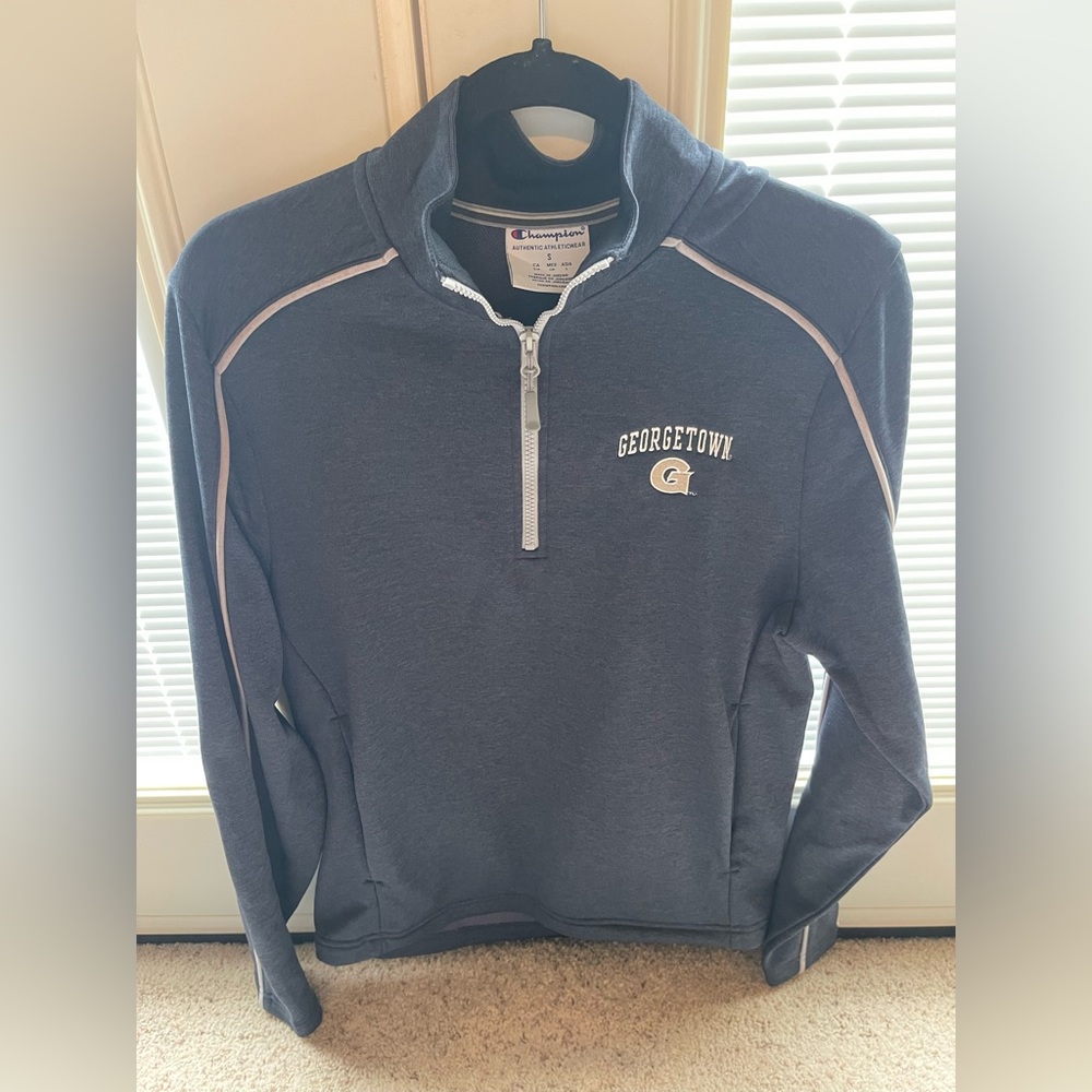 georgetown mens quarter zip